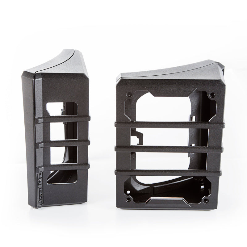 Rugged Ridge Elite Guard Kit Tail Light Black; 07-18 Jeep Wrangler Jk - 11226.05