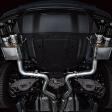 AWE SwitchPath Catback Exhaust - Quad Diamond Black Tips (2024-2026 Mustang GT) - 3025-43650