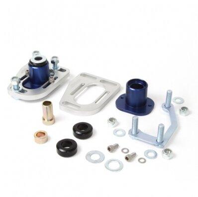 BBK Caster Camber Plate Kit (Aluminum) (1979-1993 Mustang Front) - 2525