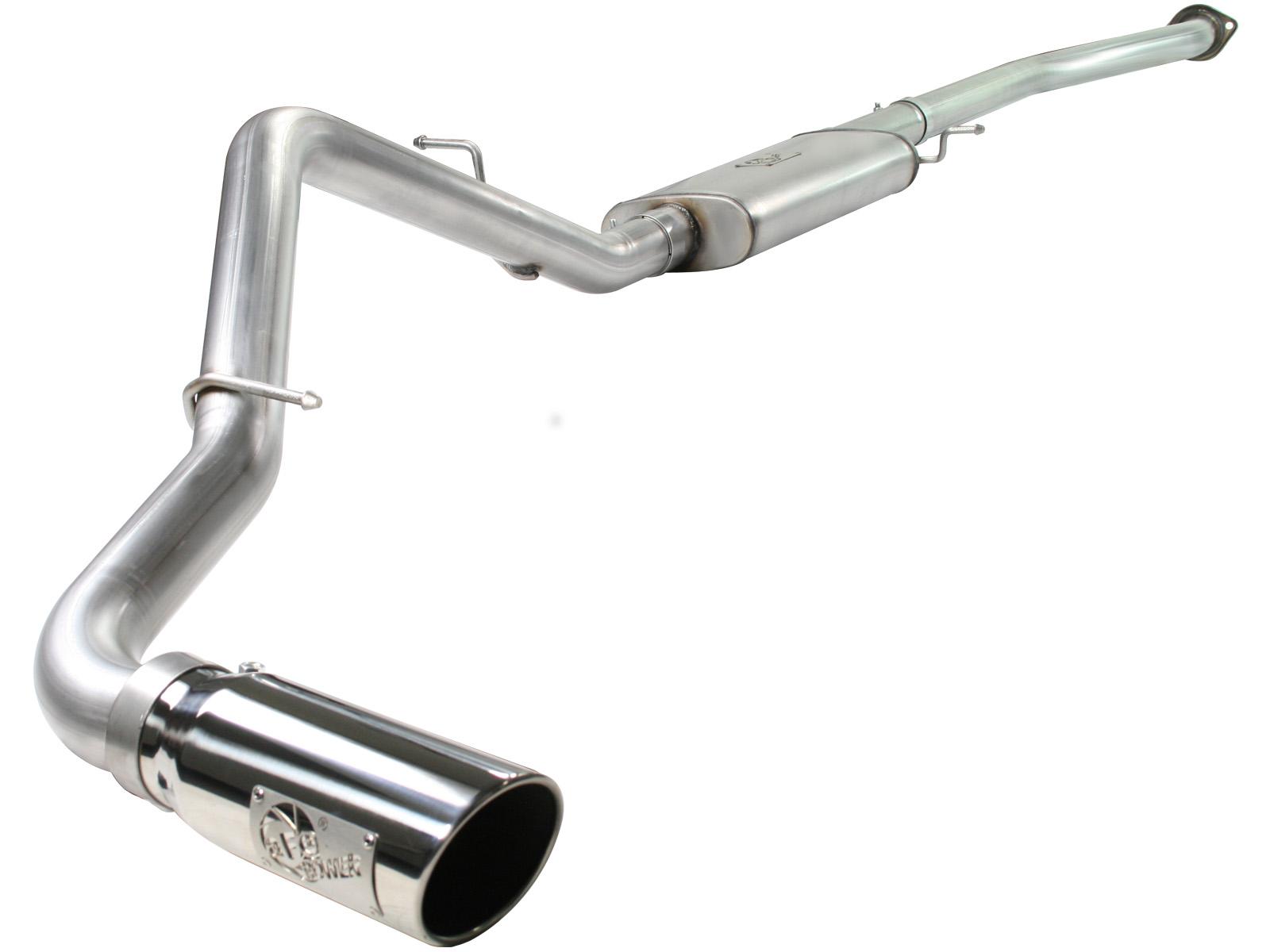 AFE MACH Force-Xp 3 IN 409 Stainless Steel Cat-Back Exhaust System w/Polished Tip - 49-44013-P