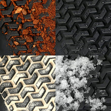 Rugged Ridge All Terrain Floor Liner Rear Black Jeep Logo; 76-95 Cj7/Yj - DMC-12950.22