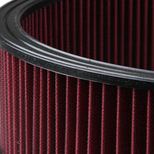 Holley Air Filter - Replacement - 16" x 4" - Red Washable Gauze Filter.  - 220-40