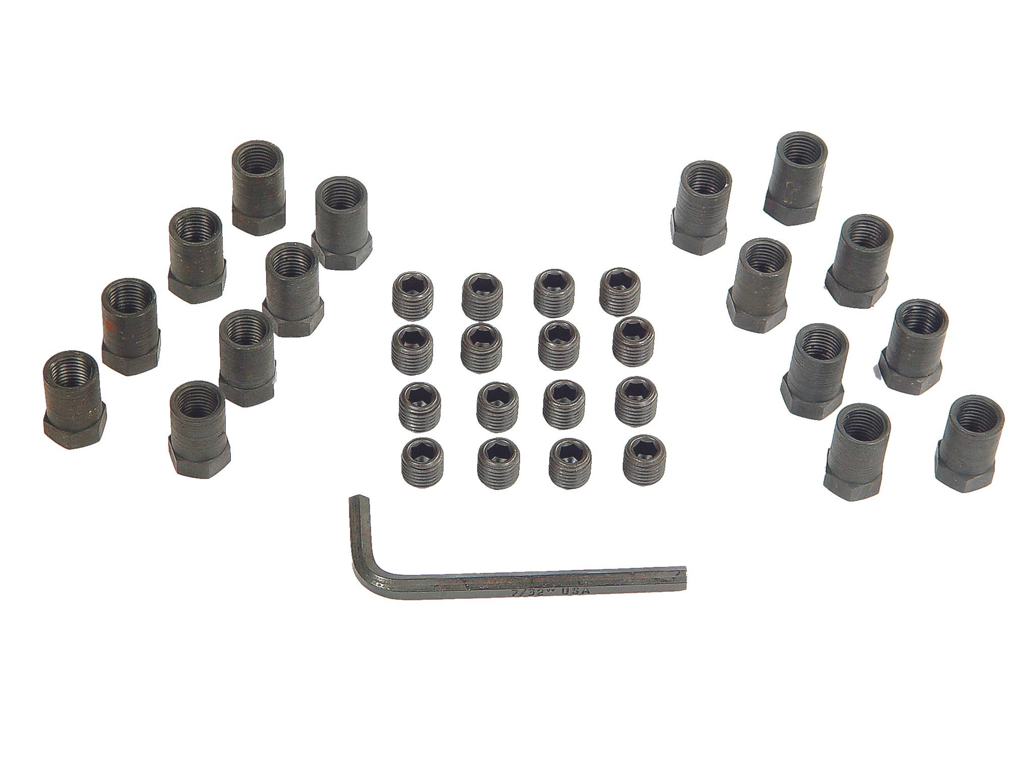 Mr. Gasket Rocker Arm Nuts with Locks.  - 924G