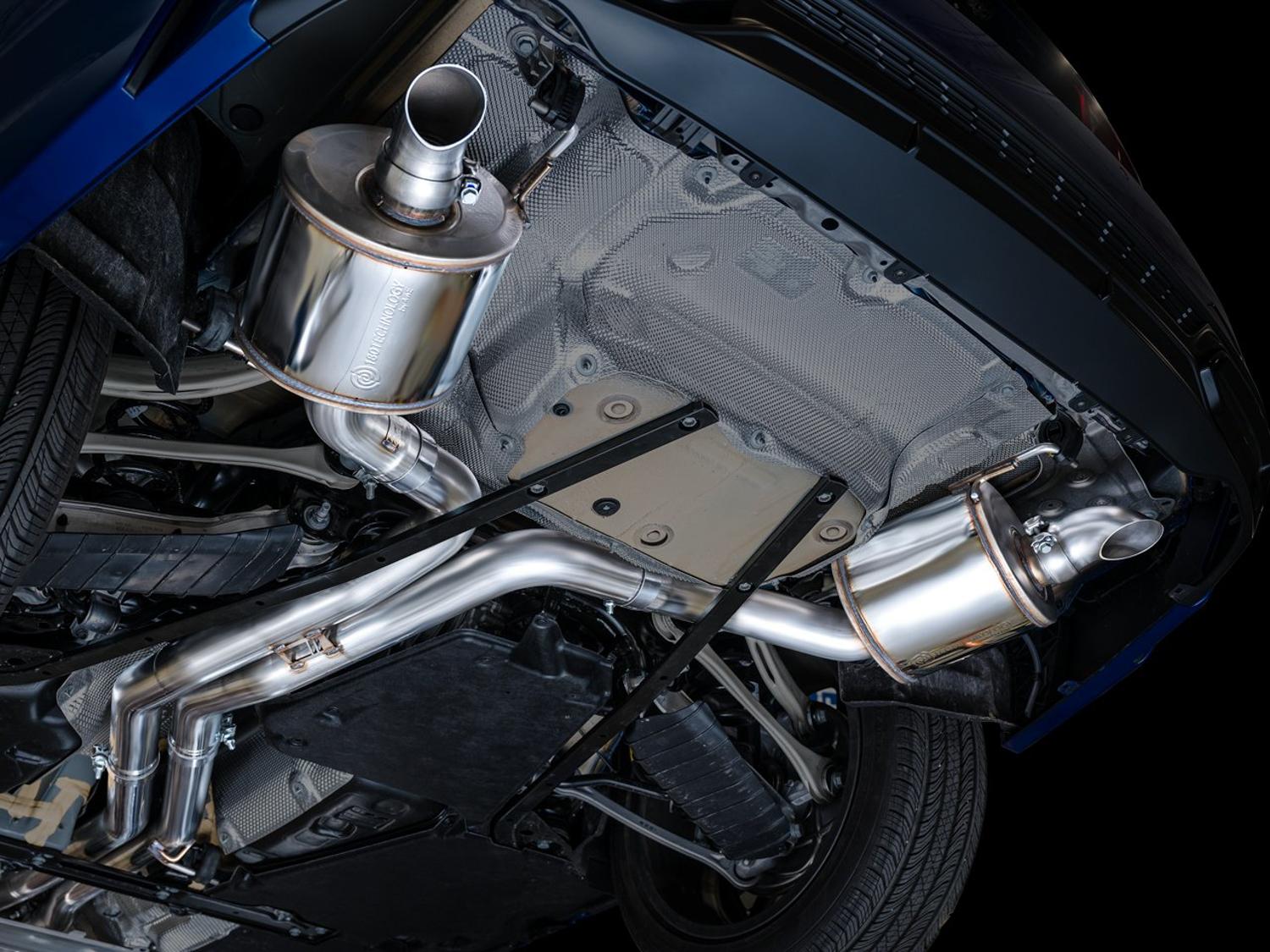 AWE Touring Edition Catback Exhaust - Turn Downs (2019-2023 Audi A6 / A7 3.0T) - 3015-31003