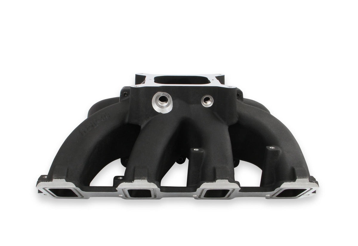 Holley Single Plane Split-Design Race Intake Manifold- GM LS3/L92- Black-4150.  - 300-291BK