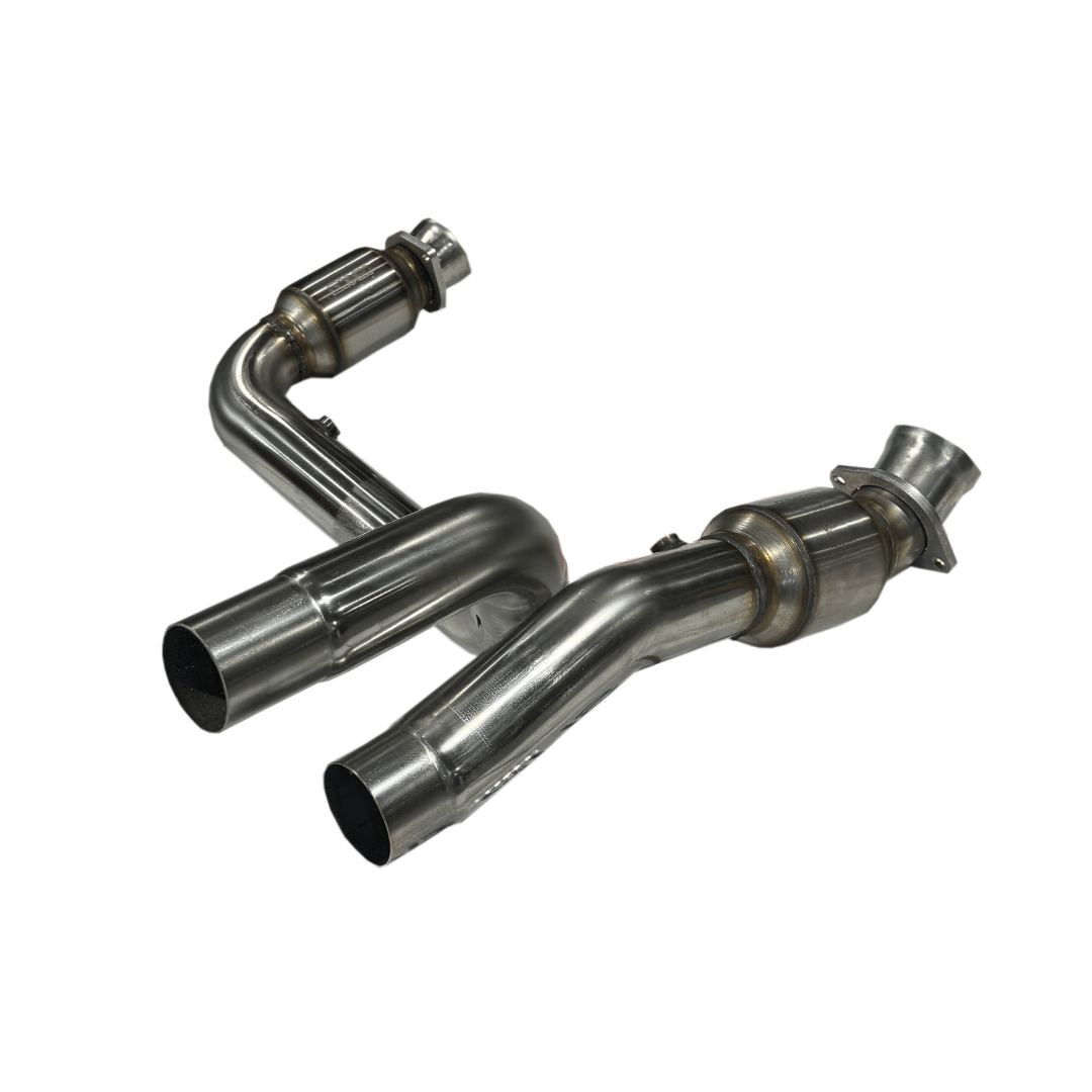 Kooks 3" H.O. GREEN Catted Conn. Pipes. 2023+ Cadillac Escalade V. Req. Headers. - 28643400