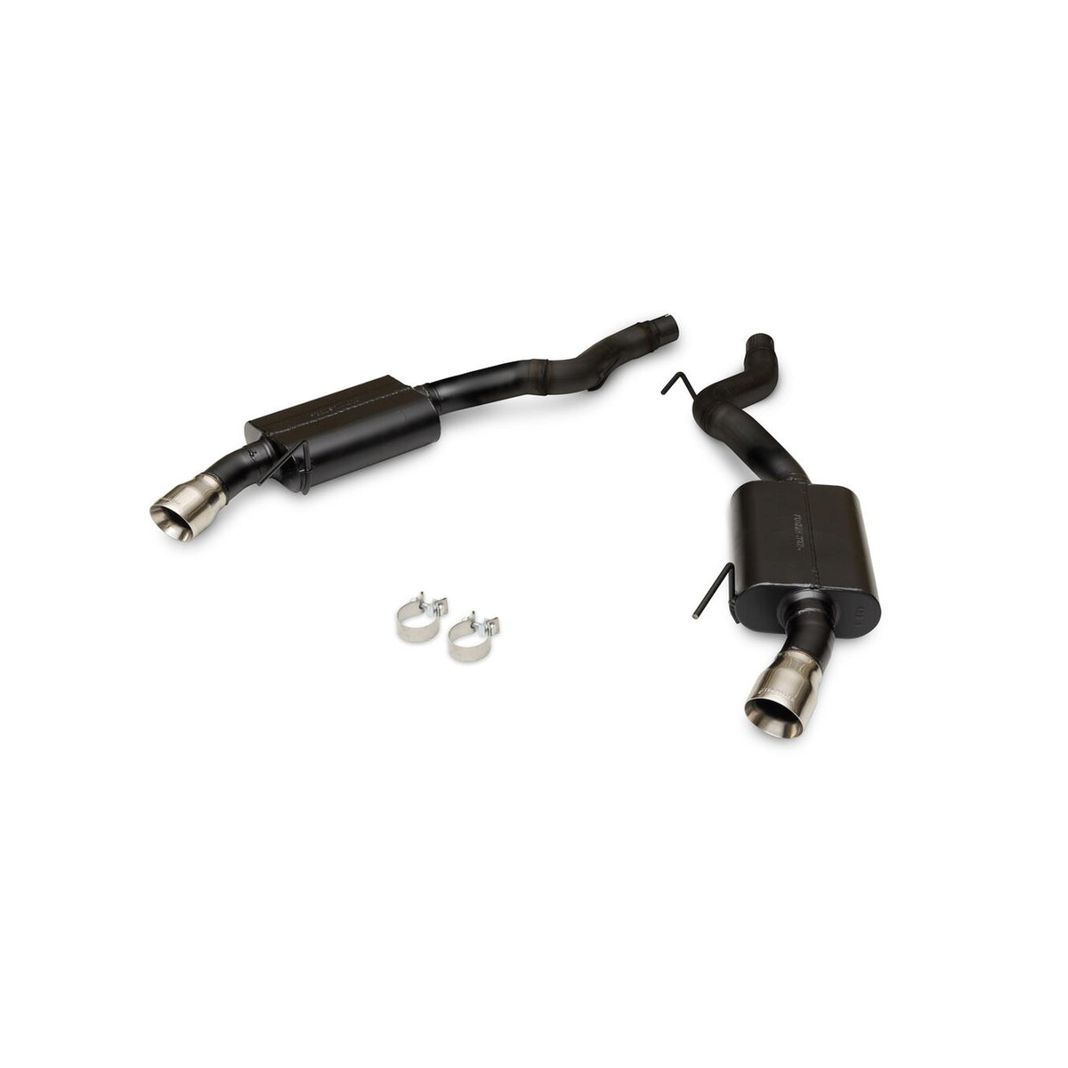Flowmaster 3" American Thunder Axle-Back Exhaust System - 4" Dual Polished Tips (2024-2026 Mustang GT / Ecoboost 2.3L) - 818162