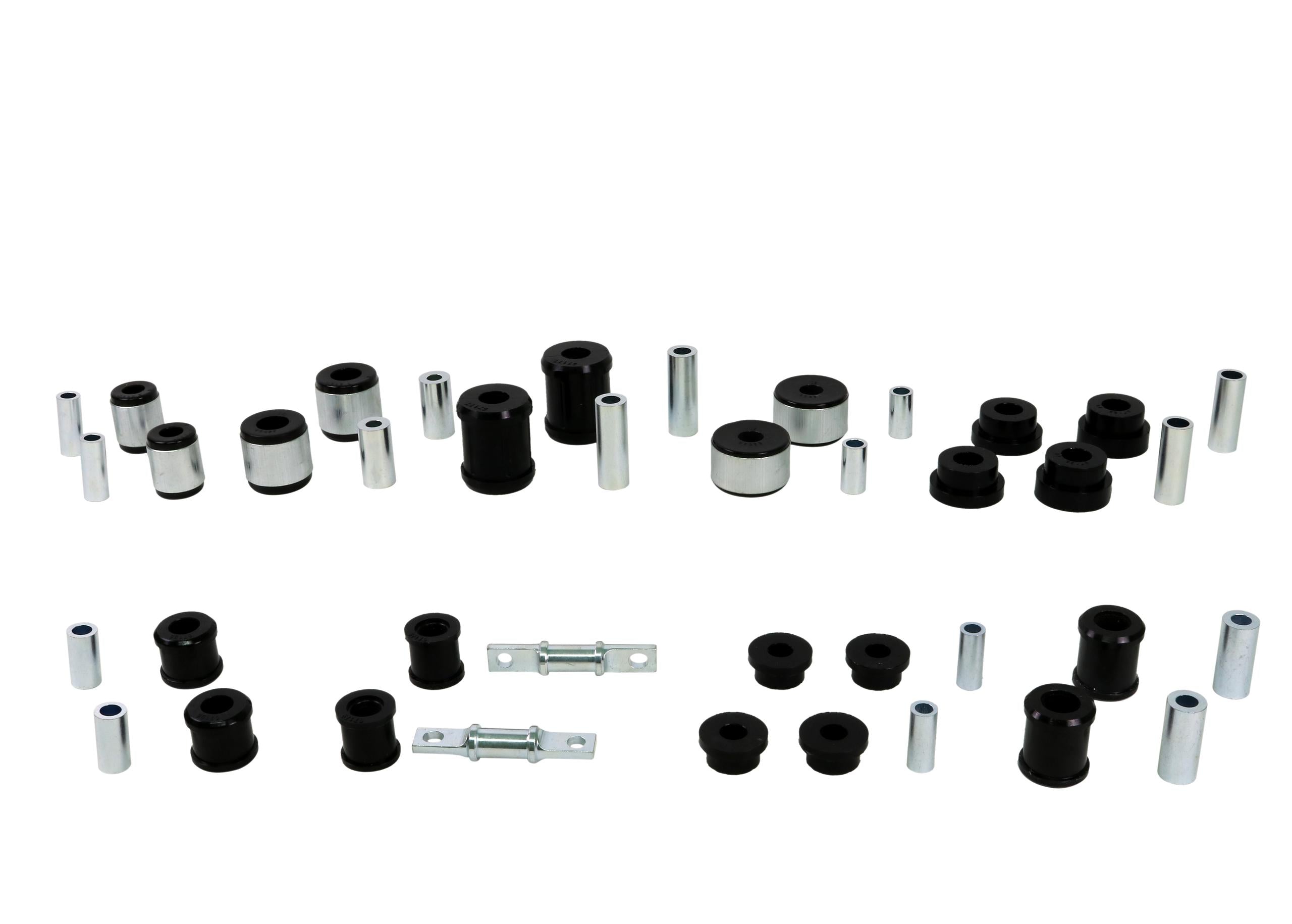 Whiteline Performance Essential Vehicle Kit Essential Rear Vehicle Kit Contains W62951, W62950, W0590, W0591, W0592, W92956 And W0589 Whiteline (2003-2008 Lancer) - WEK083