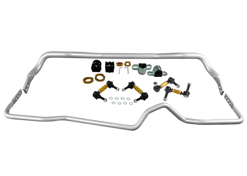 Whiteline Performance Sway Bar Vehicle Kit Contains Bnf33Z, Bnr30Z, Klc110 And Klc141 Essential Whiteline (2003-2009 350Z, G35) - BNK006