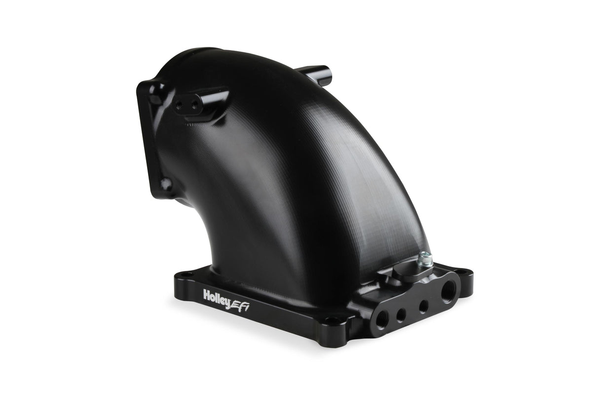 Holley Efi 300-253BK Kit, Billet Elbow Gm Ls To 4500 Black