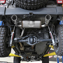 AFE Rebel Series 2-1/2 IN 409 Stainless Steel Axle-Back Exhaust w/ Polished Tips - 49-48061-P