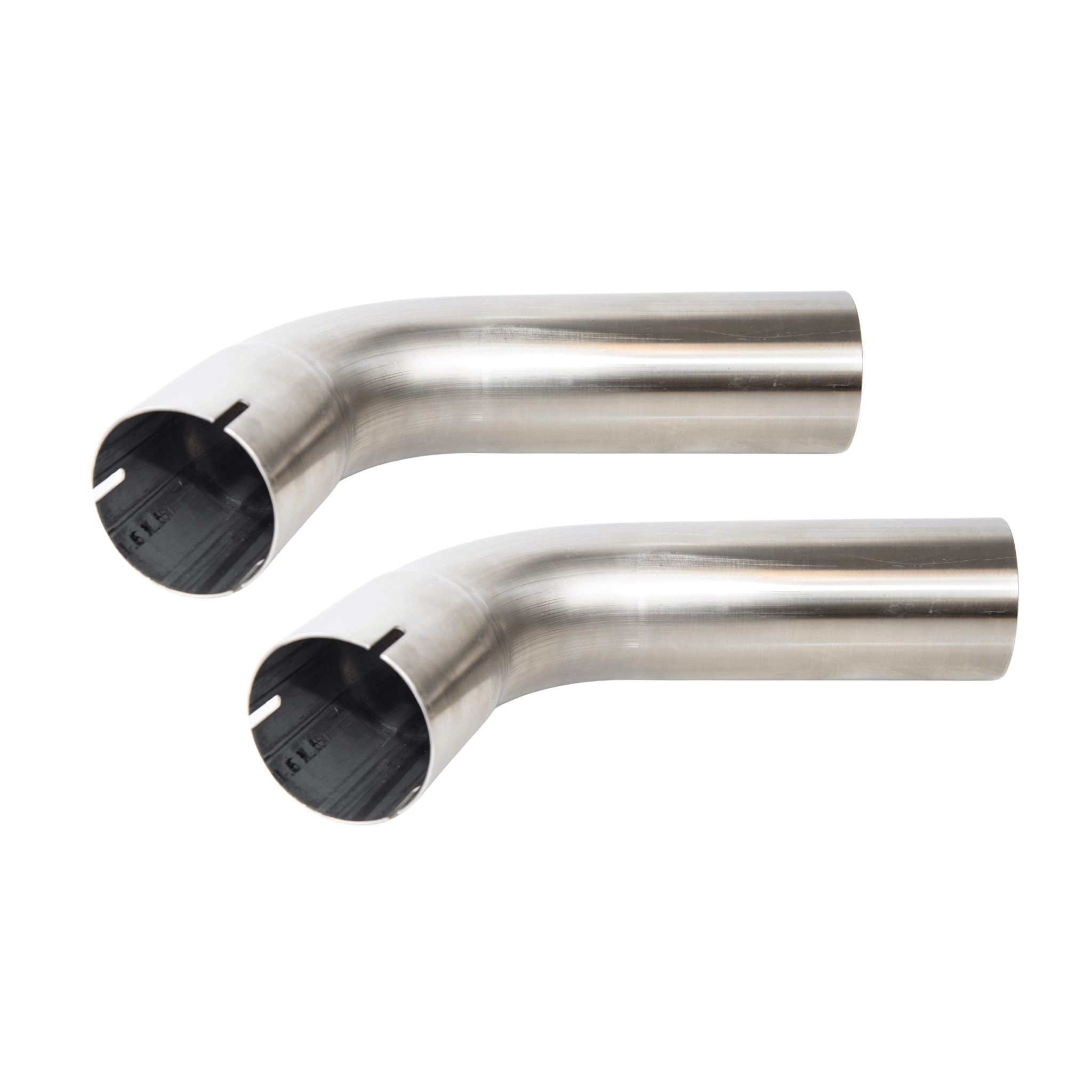 Kooks PAIR of Full 3" SS Connection Adapters. Fits 2015-2026 Mustang GT 5.0L. - 11513010-2