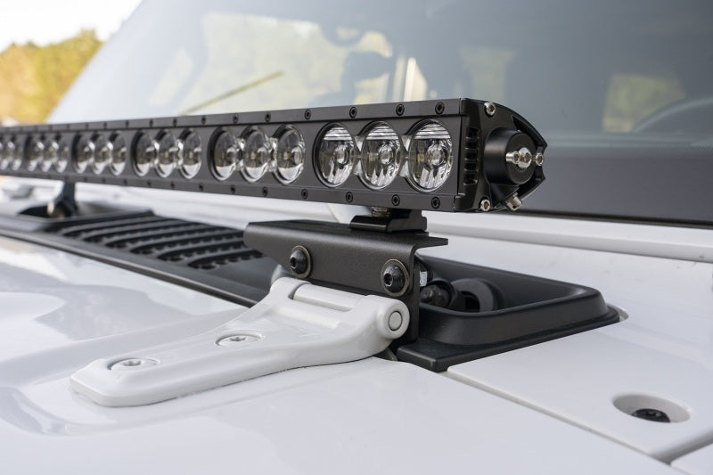 Rugged Ridge Cowl Light Bar Bracket 18-21 Jeep Wrangler Jl - 11232.71