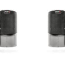 Akrapovic 2017-2020 Porsche Tail pipe set (Carbon). (2017-2020 Panamera) - TP-CT/48