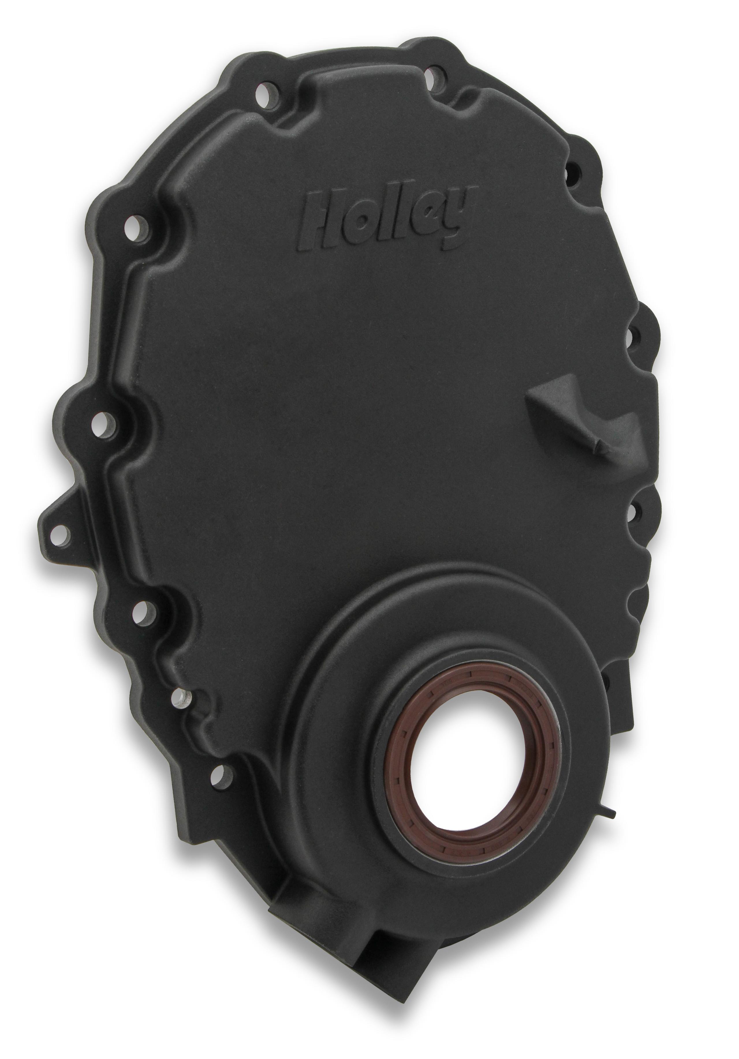 Holley Cast Aluminum Timing Chain Cover.  - 21-151
