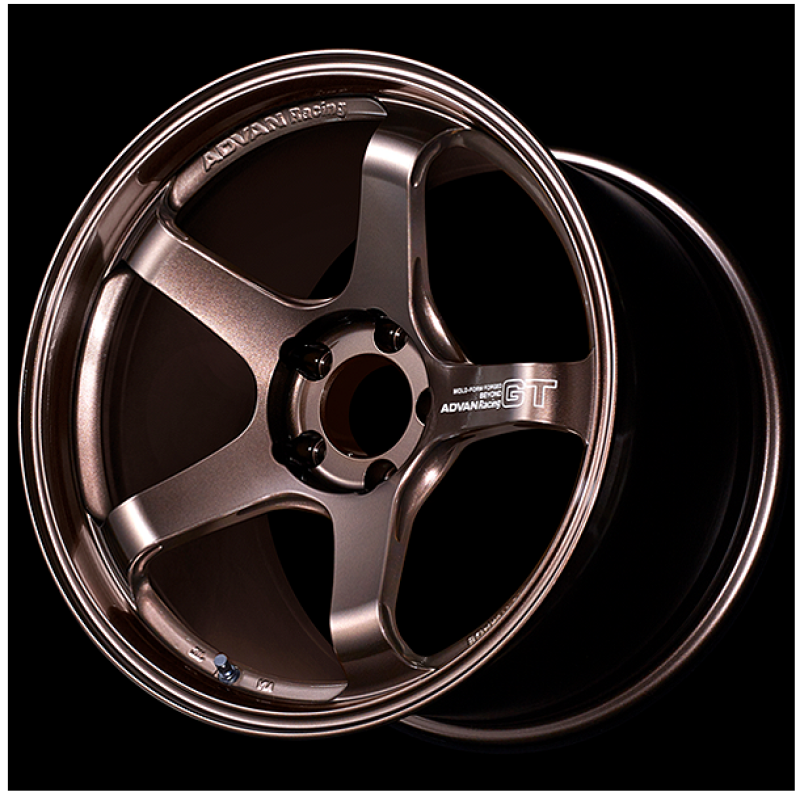 Advan GT for Porsche 18X8.5 +50 5-130 Racing Titanium Black - YAQ8H50PTBP