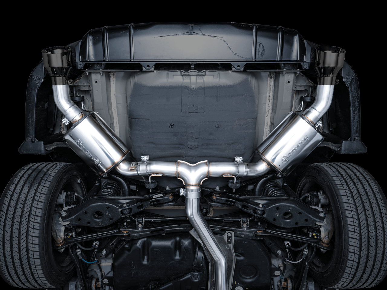 AWE Touring Edition for FE1 Civic Si/DE4 Acura Integra - Diamond Black - 3015-33331