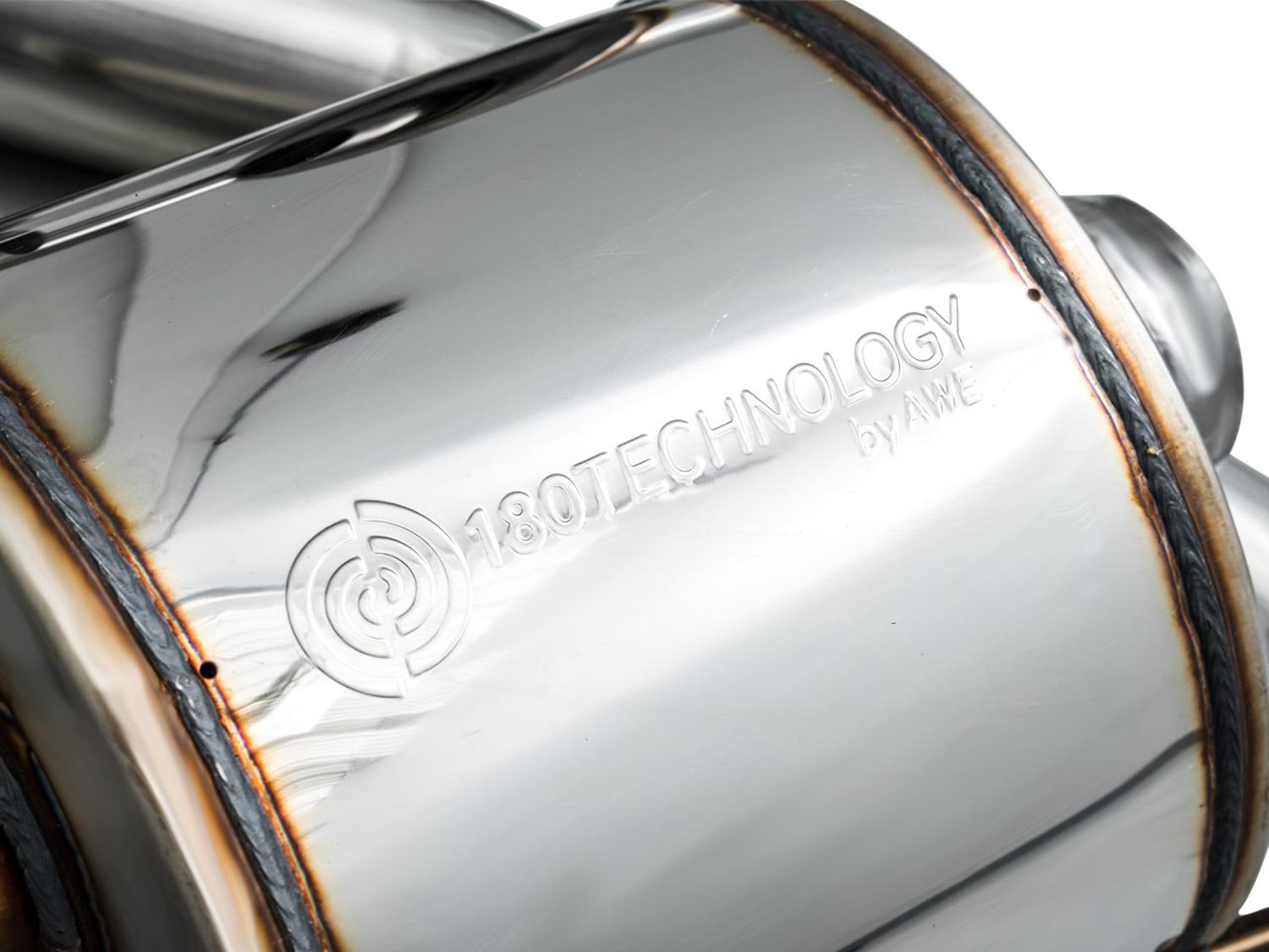 AWE Touring Edition Catback Exhaust - Turn Downs (2019-2023 Audi A6 / A7 3.0T) - 3015-31003