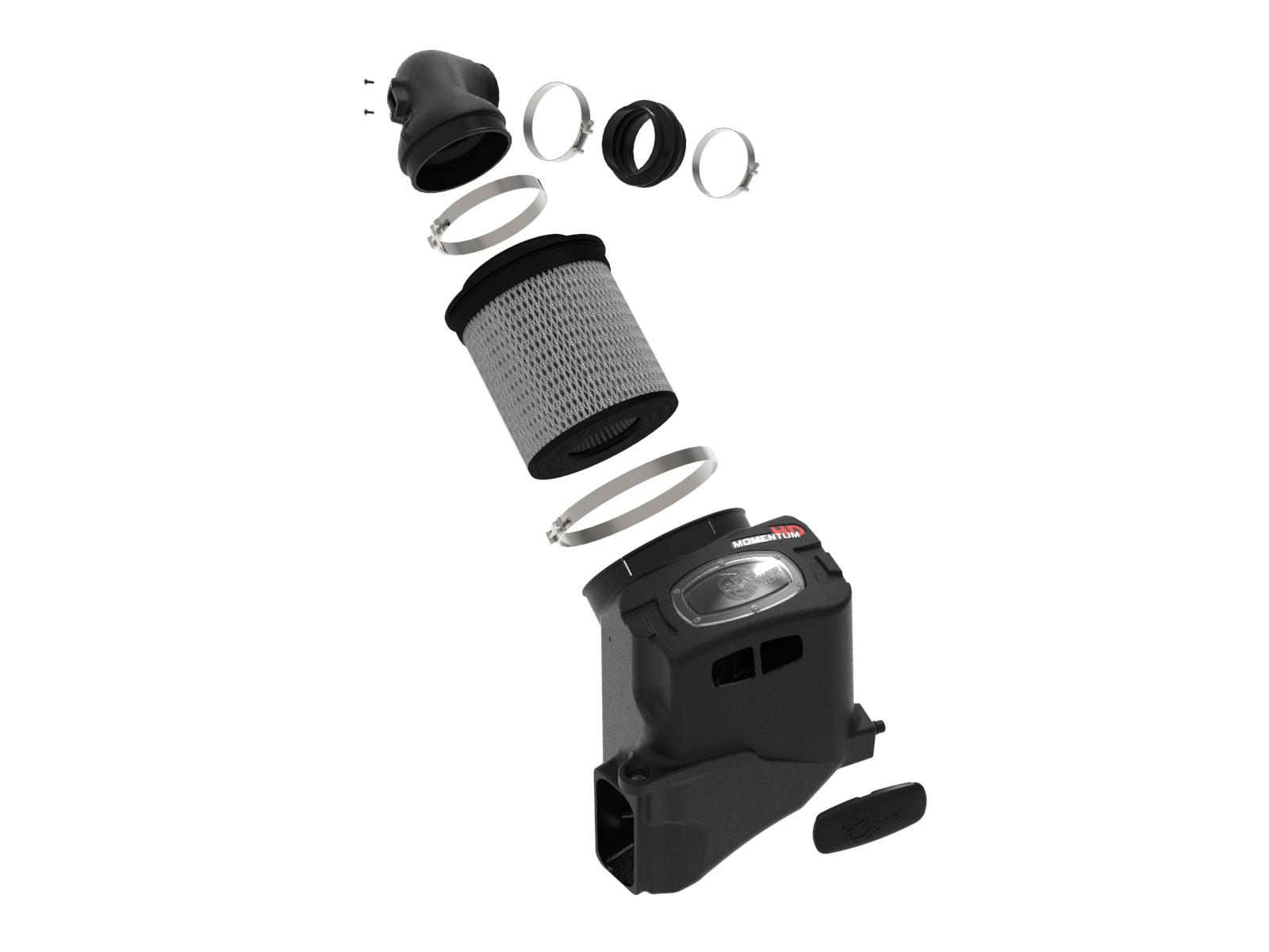 AFE Momentum HD Cold Air Intake System w/ Pro DRY S Filter (GM Trucks 20-22/SUVs 20-22 L6-3.0L (td) LM2) - 50-70064D