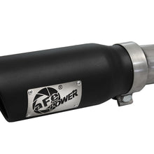 AFE MACH Force-Xp 3 IN 409 Stainless Steel Cat-Back Exhaust System w/Black Tip (2011-2014 F-150) - 49-43056-B