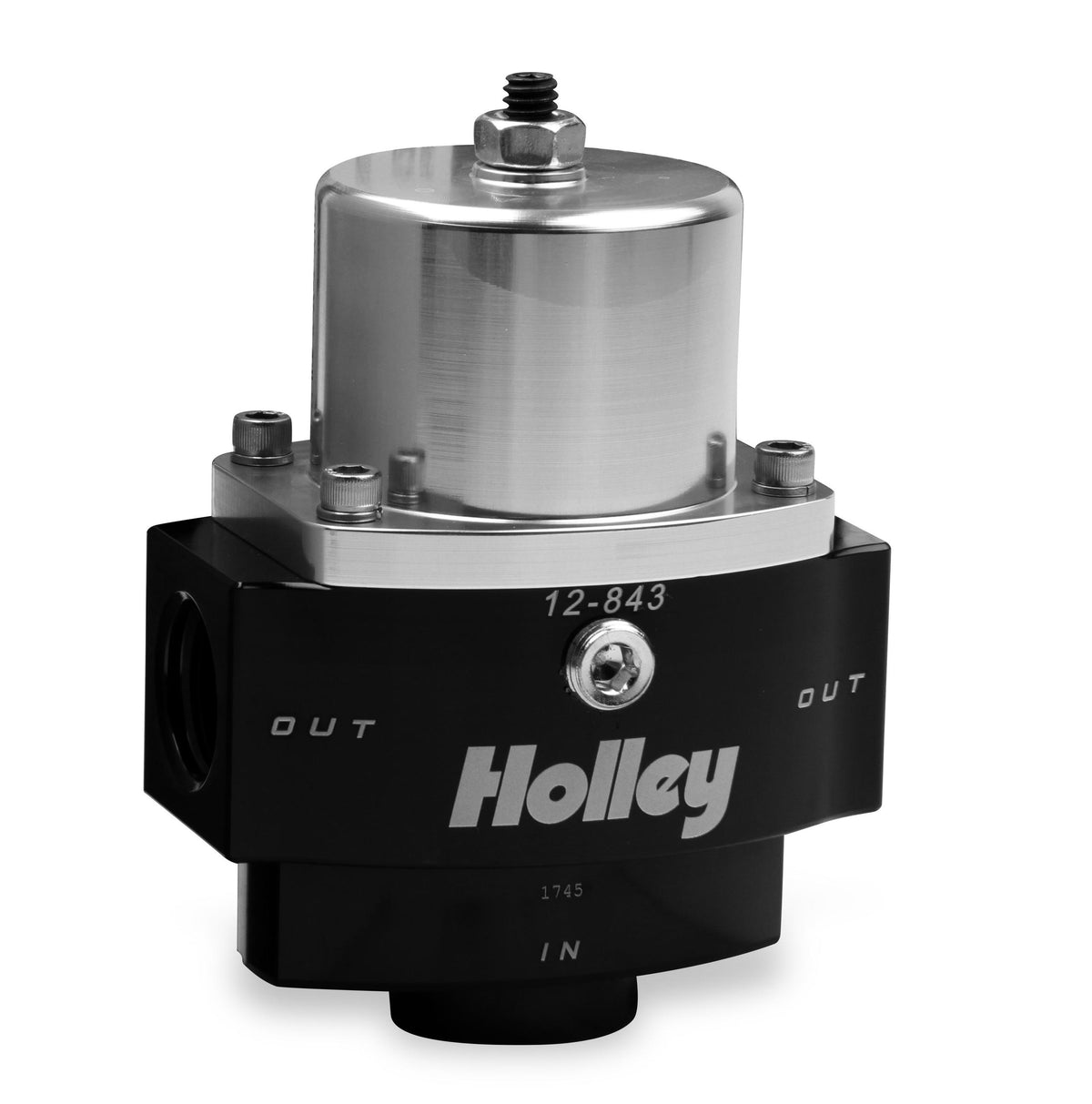 Holley HP Billet Carbureted Fuel Pressure Regulator.  - 12-843
