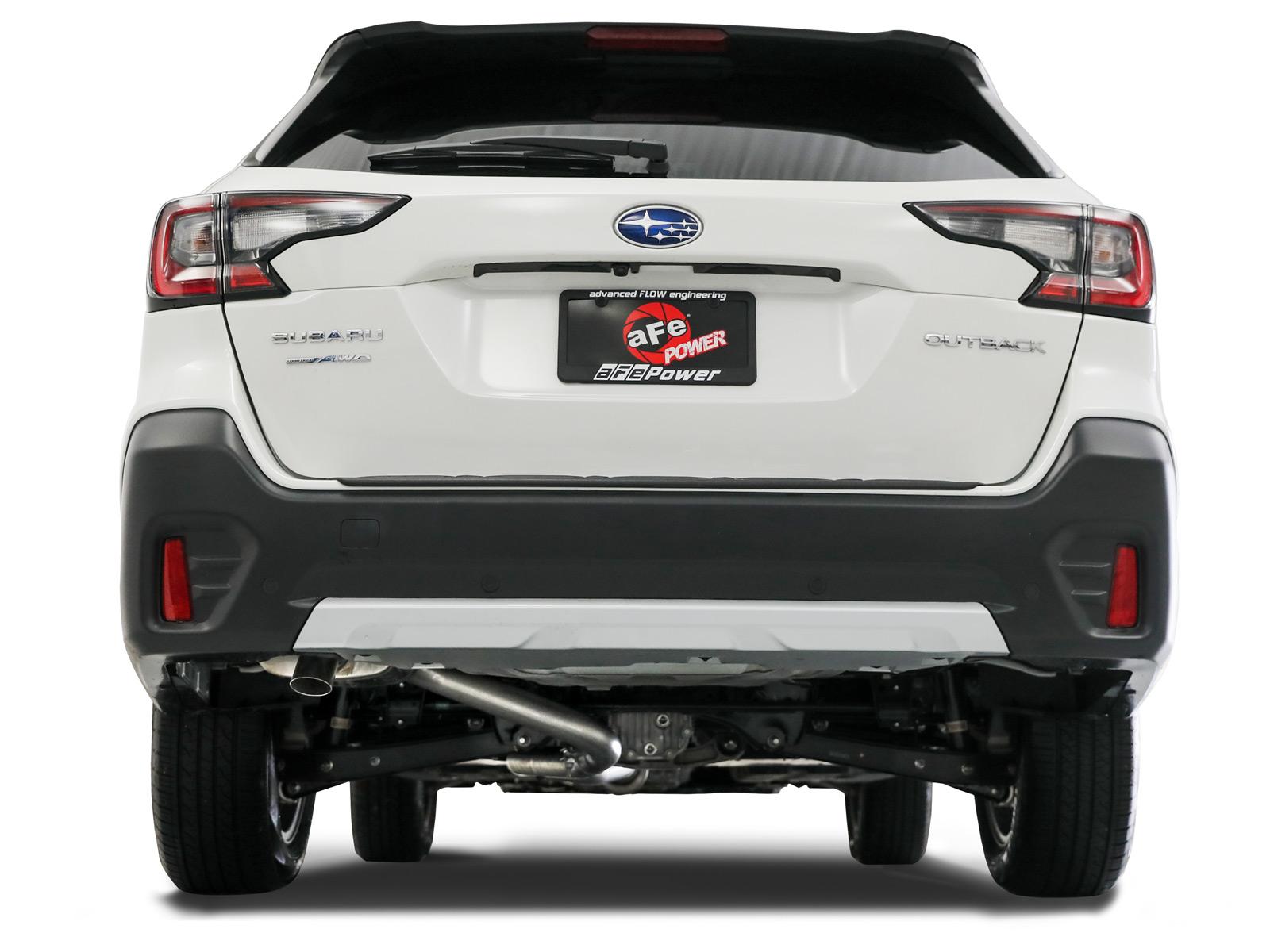 AFE Takeda 2-1/2 IN 304 Stainless Steel Cat-Back Exhaust System Subaru Outback 20-23 H4-2.5L - 49-36808