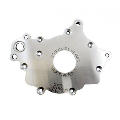 Boundary Engineering Ford Coyote High-Flow Anti-Cavitation Backing Plate (2011+ 5.0L F150 / Mustang GT / Boss 302 / 5.2L GT350)