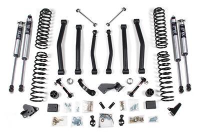 BDS Suspension 4.5 Inch Lift Kit Jeep Wrangler JK 12-18 4-Door Sway Bar Disconnects Fox 2.0 Performance Shocks (2012-2018 Wrangler, Wrangler JK) - BDS1405FS