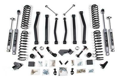 BDS Suspension 4.5 Inch Lift Kit Jeep Wrangler JK 12-18 4-Door Sway Bar Disconnect NX2 Nitro Shocks (2012-2018 Wrangler, Wrangler JK) - BDS1405H