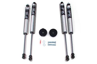 BDS Suspension 1 Inch Leveling Kit Coil Spacer Ford F250/F350 Super Duty 17-22 4WD With Fox 2.0 Performance Shocks (2017-2019 F-350 Super Duty, F-250 Super Duty) - BDS1518FS