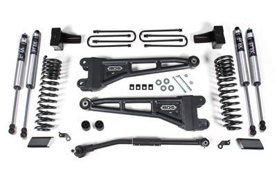 BDS Suspension 2.5 Inch Lift Kit w/ Radius Arm Ford F250/F350 Super Duty 17-19 4WD Diesel Fox 2.0 Performance Shocks (2017-2019 F-350 Super Duty, F-250 Super Duty) - BDS1543FS