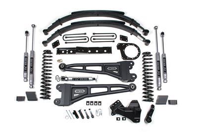 BDS Suspension 7 Inch Lift Kit w/ Radius Arm Ford F250/F350 Super Duty 20-22 4WD Diesel Leaf Springs NX2 Nitro Shocks (2020-2022 F-350 Super Duty, F-250 Super Duty) - BDS1562H