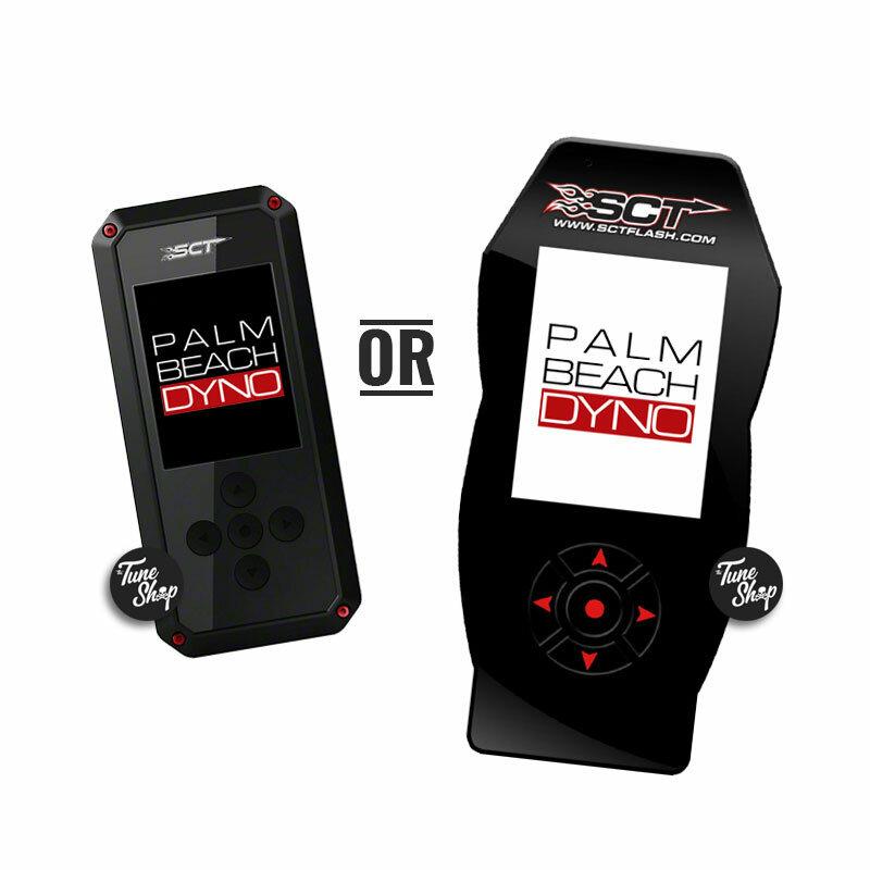 SCT Handheld Programmer with Palm Beach Dyno Custom Tune