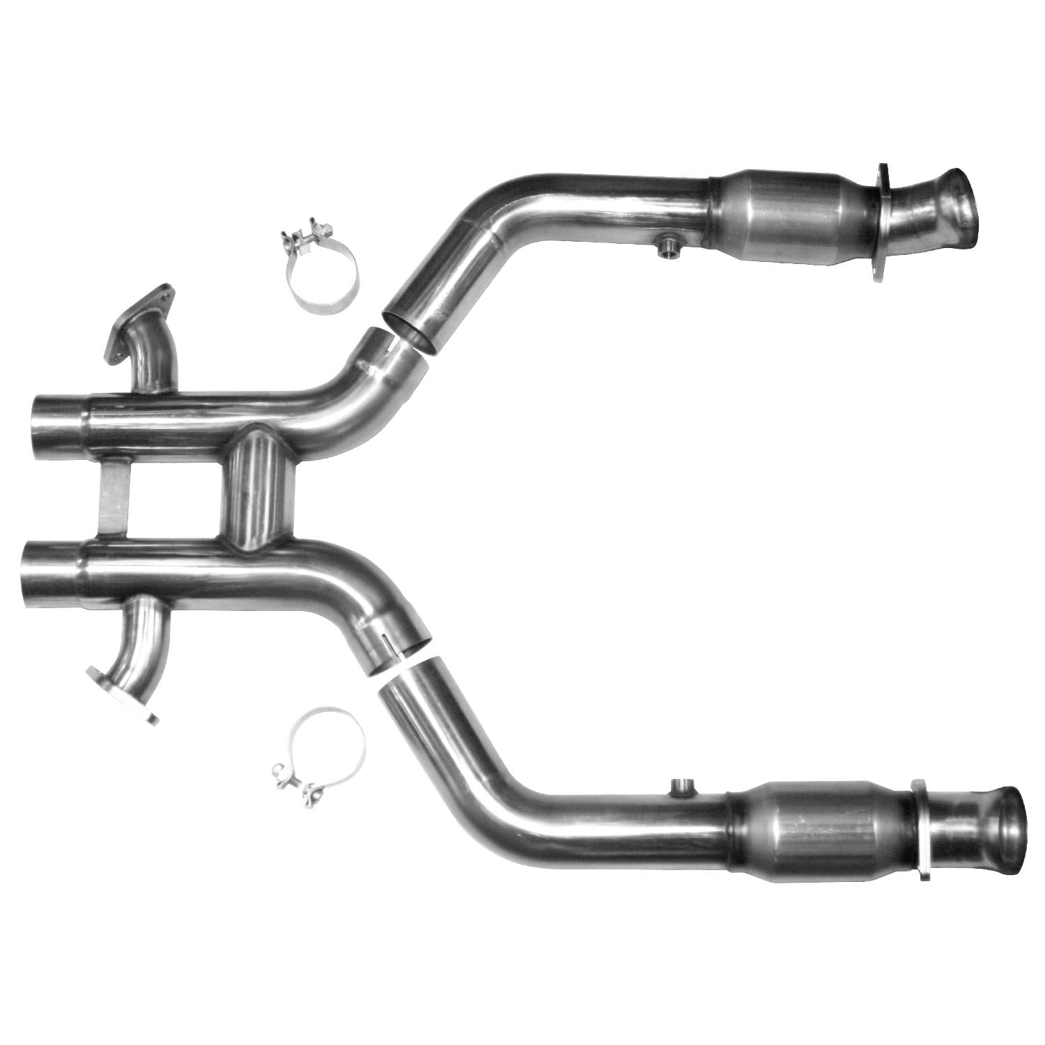 Kooks 3" x 2-3/4"(OEM) SS Catted H-Pipe. 2012-2013 Mustang Boss 302 5.0L. - 11413510