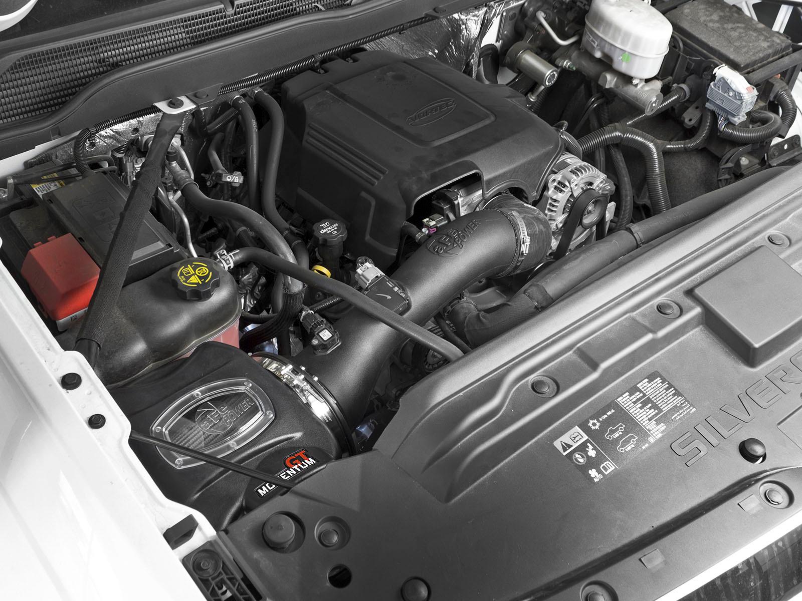 AFE Momentum GT Cold Air Intake System w/ Pro DRY S Media (2009-2015 Silverado 2500 HD, Silverado 3500 HD, Sierra 2500 HD, Sierra 3500 HD) - 51-74105