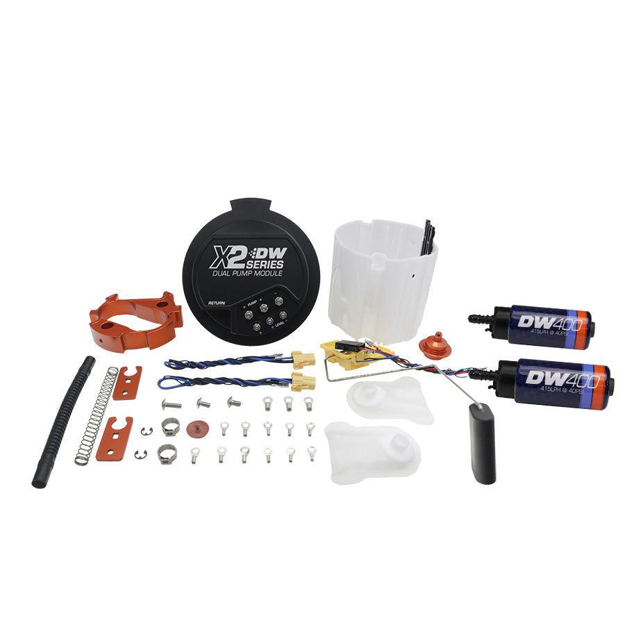 DeatschWerks X2 Series Fuel Pump Module With Dual DW400 Pumps for 2006+ Hemi, 2008-21 Challenger, 2006-21 Charger, 2006-19 300 - 9-401-7060