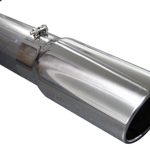 AFE Large Bore-HD 5 IN 409 Stainless Steel Cat-Back Exhaust System w/ Polished Tip (2004-2007 Ram 2500, Ram 3500) - 49-42012