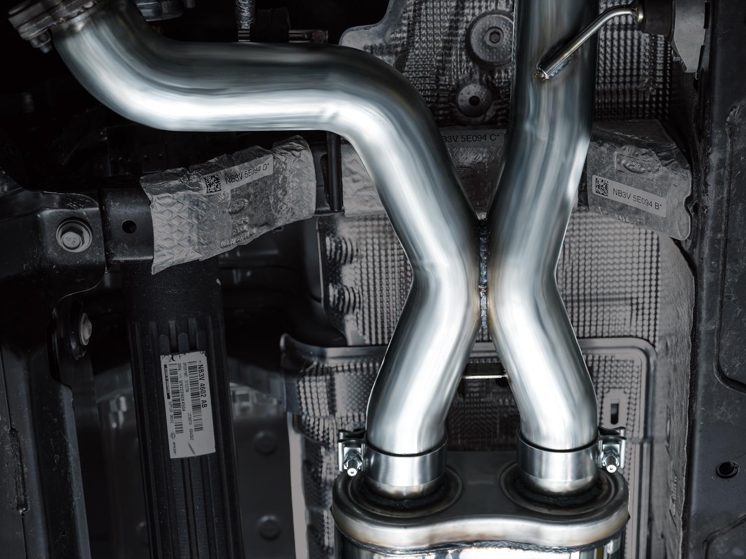AWE 3" SwitchPath Catback Exhaust System - Dual BashGuards (2022-2025 Ford Bronco Raptor 3.0L) - 3025-31327