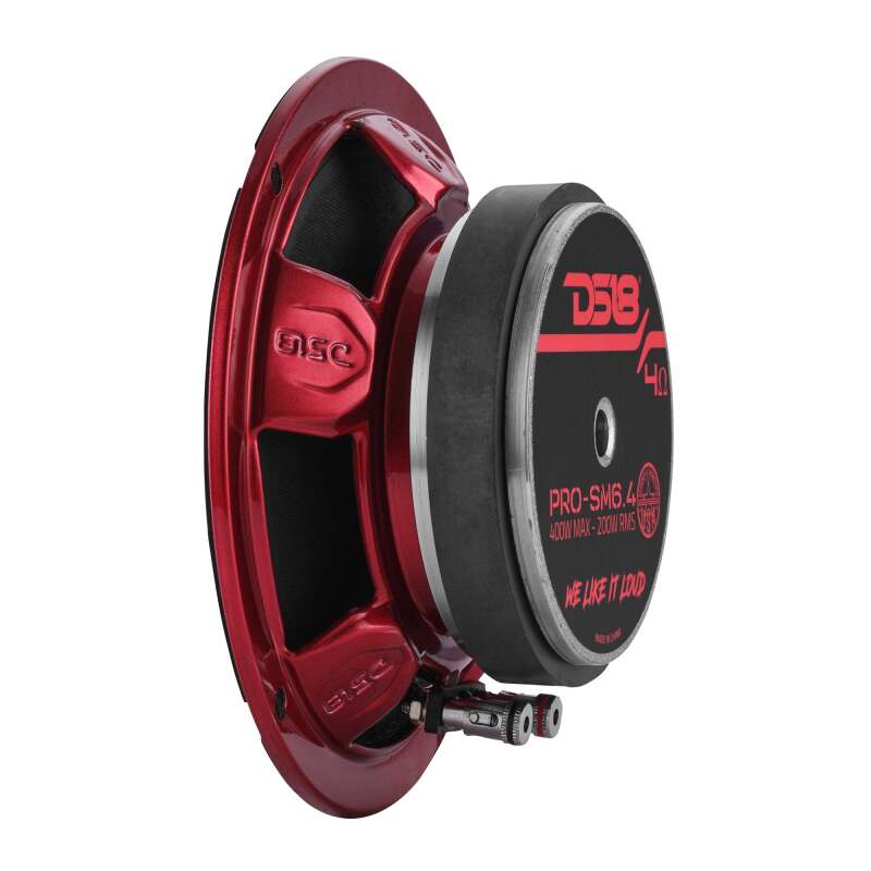 DS18 6.5 200 Watts RMS 4ohm Mid-Range Shallow