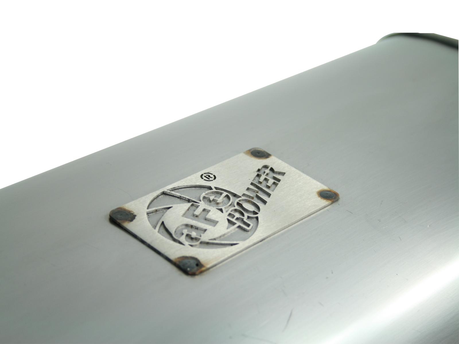 AFE MACH Force-Xp 3 IN 409 Stainless Steel Cat-Back Exhaust System w/Black Tip (1997-2003 F-150, F-150) - 49-43043-B