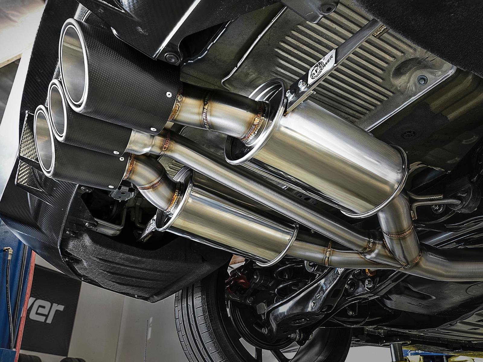 AFE Cat-Back Exhaust System (2017-2019 Honda Civic L4-2.0L (t)) - 49-36616-C