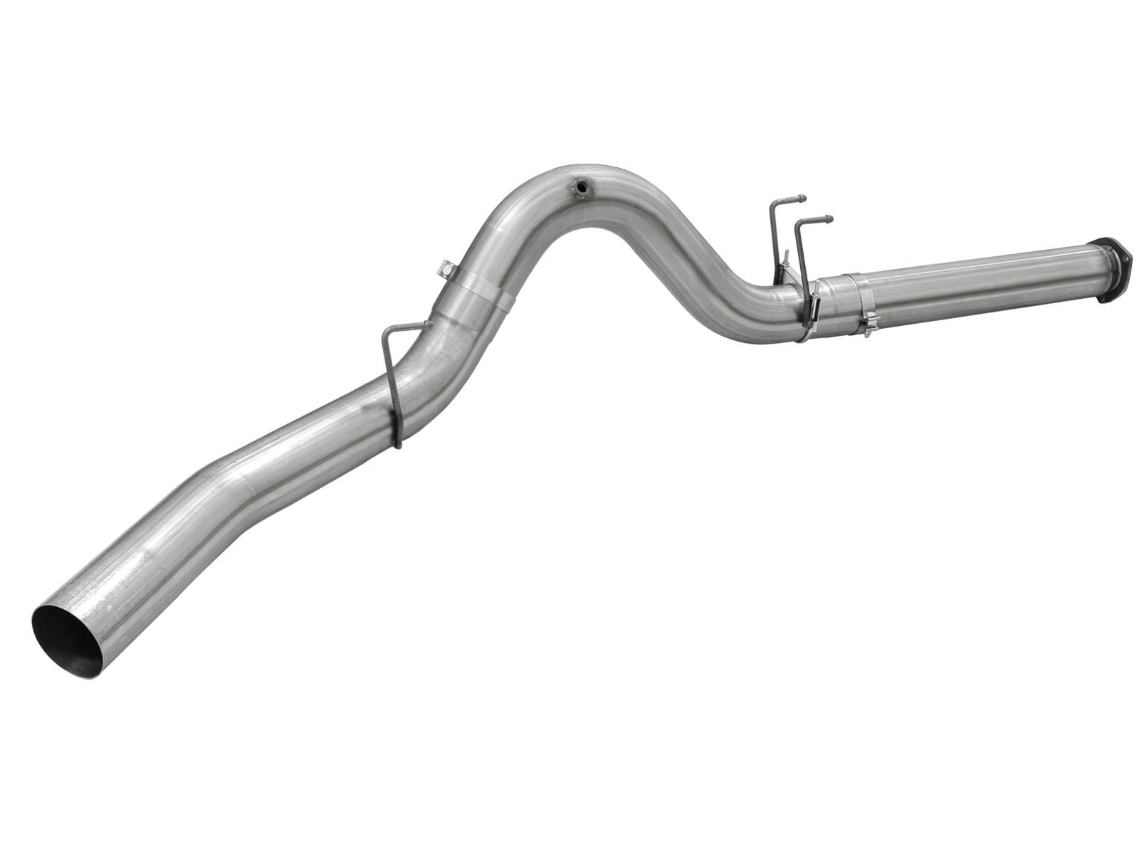 AFE Large Bore-HD 5 IN 409 Stainless Steel DPF-Back Exhaust System - 49-43064