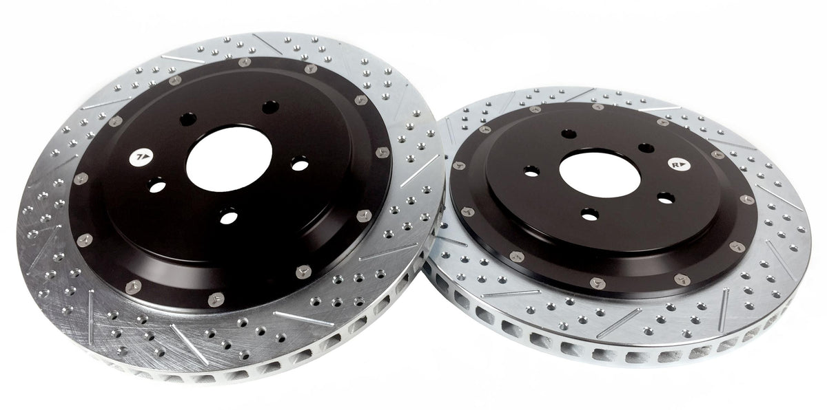 Baer C6 Eradispeed +2 2-Piece 14" Crossdrilled/Slotted (Rear-Z51)