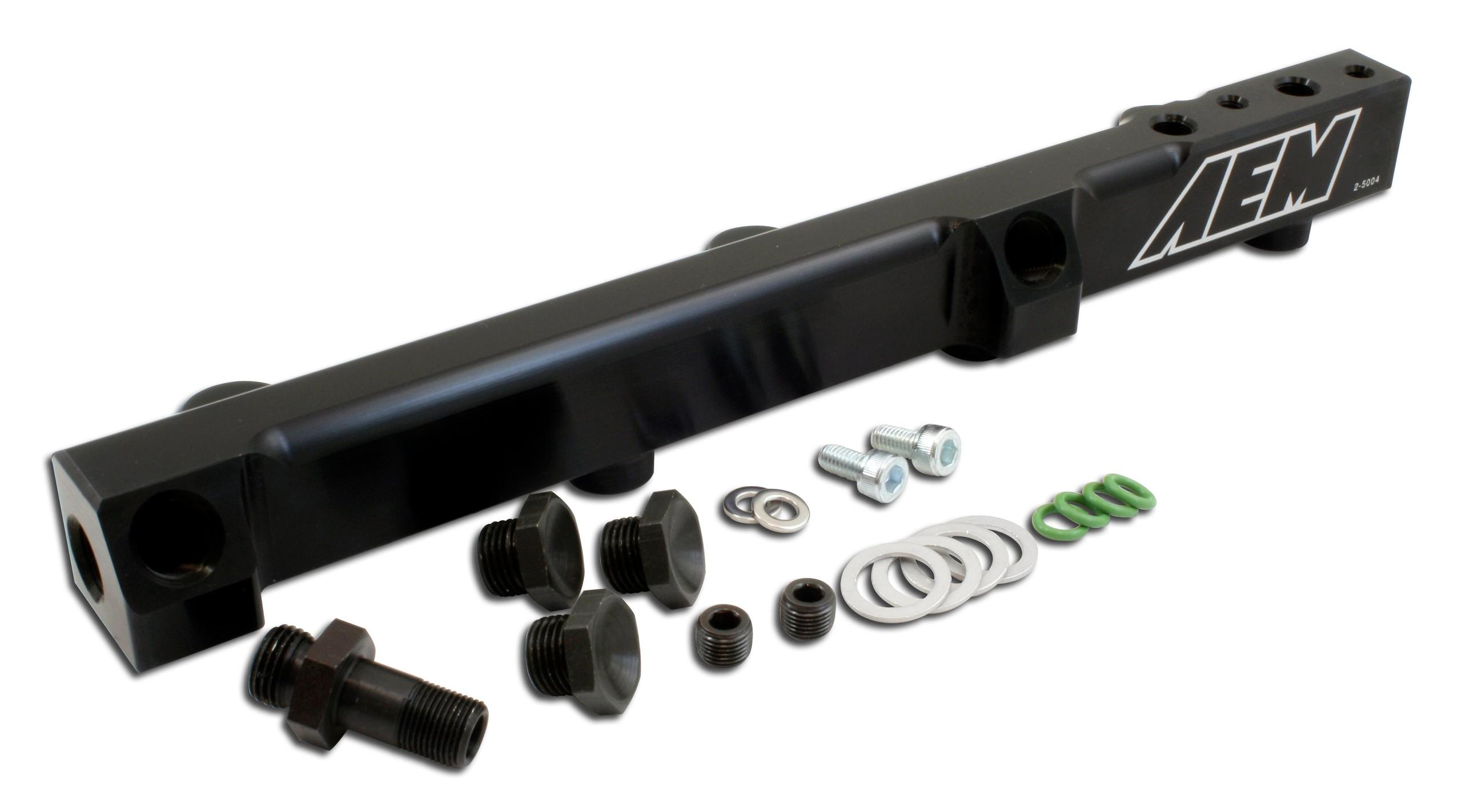 AEM Hi Vol Fuel Rail - 25-104BK