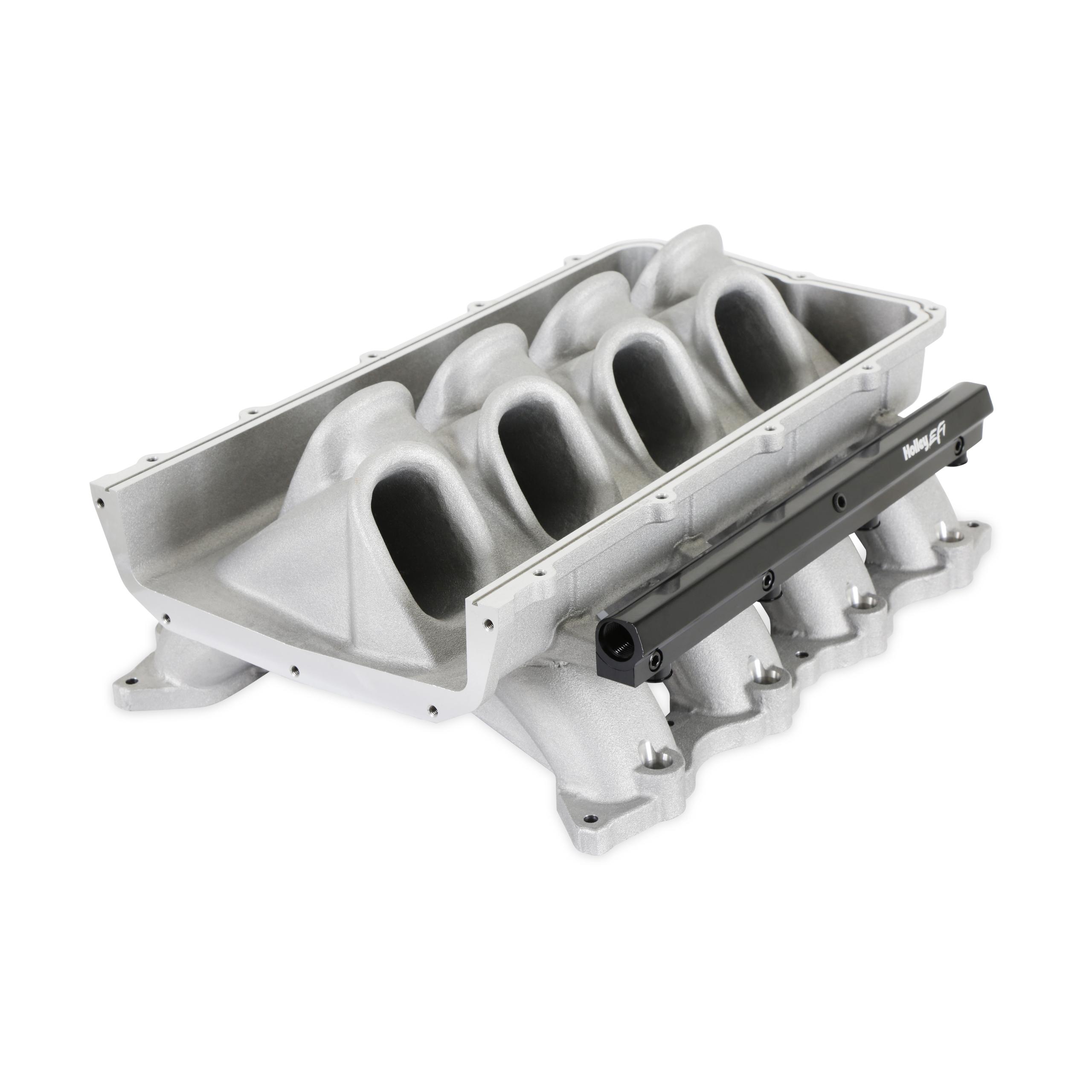 Holley ULTRA LO-RAM BASE, FORD COYOTE FRONT FEED - 300-921