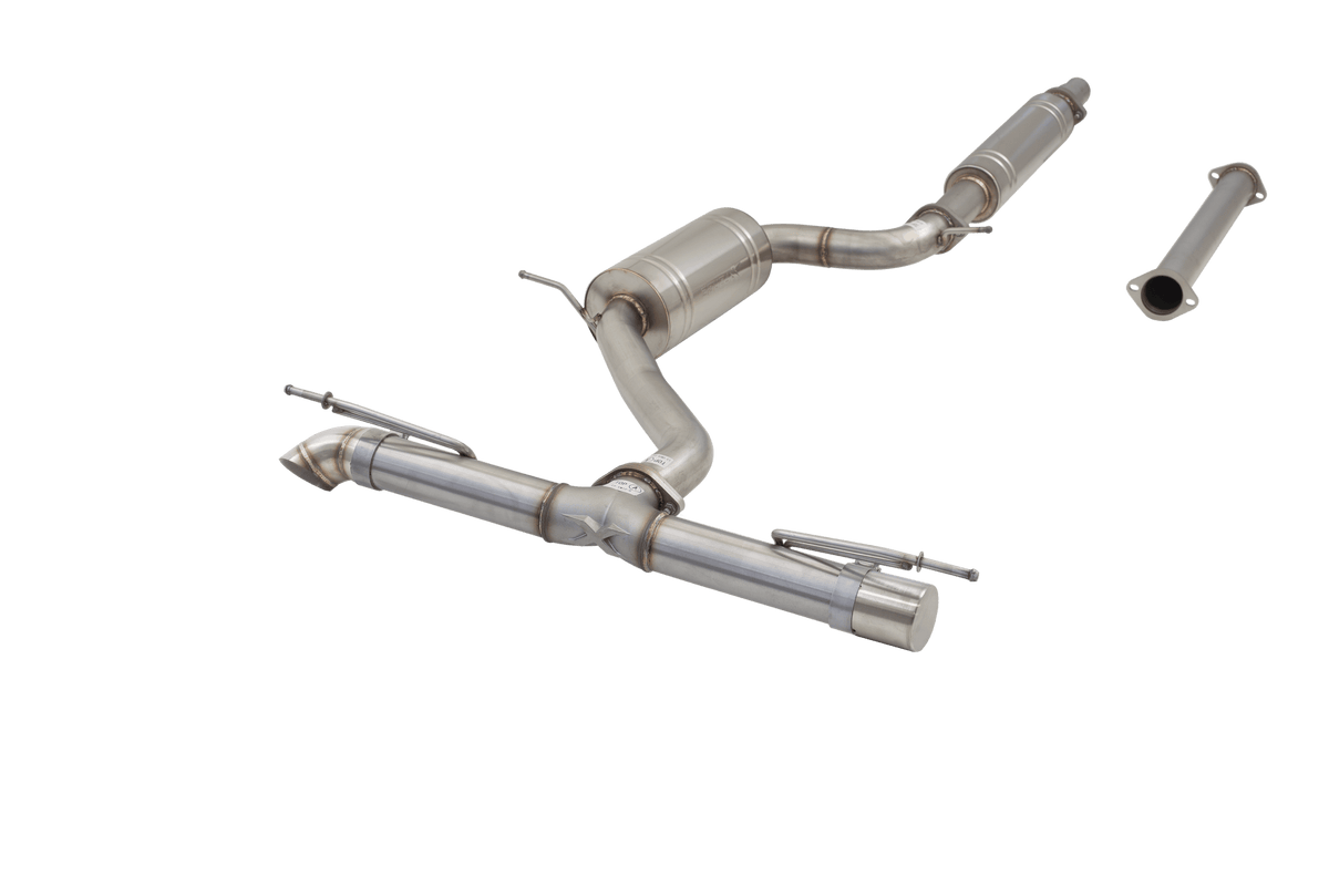 XForce Vw Golf Tsi Mk7 To Mk8 3In Cat Back Exhaust System - ESVW01CS