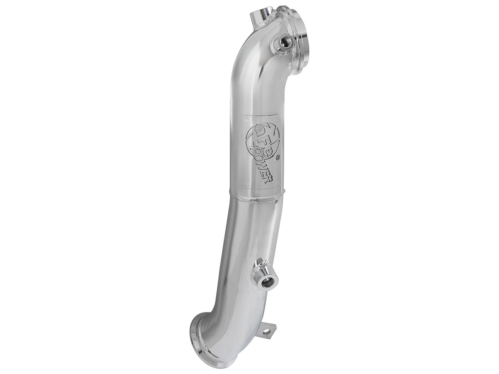 AFE MACH Force-Xp 3 IN 409 Stainless Steel Downpipe (2011-2015 Silverado 2500 HD, Silverado 3500 HD, Sierra 2500 HD, Sierra 3500 HD) - 49-44095