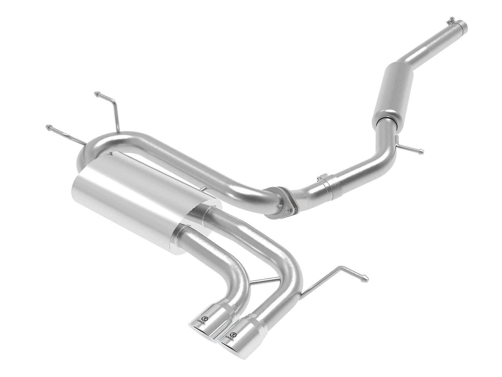 AFE Cat-Back Exhaust System (2016-2019 Mazda MX-5 Miata L4-2.0L) - 49-37005-P