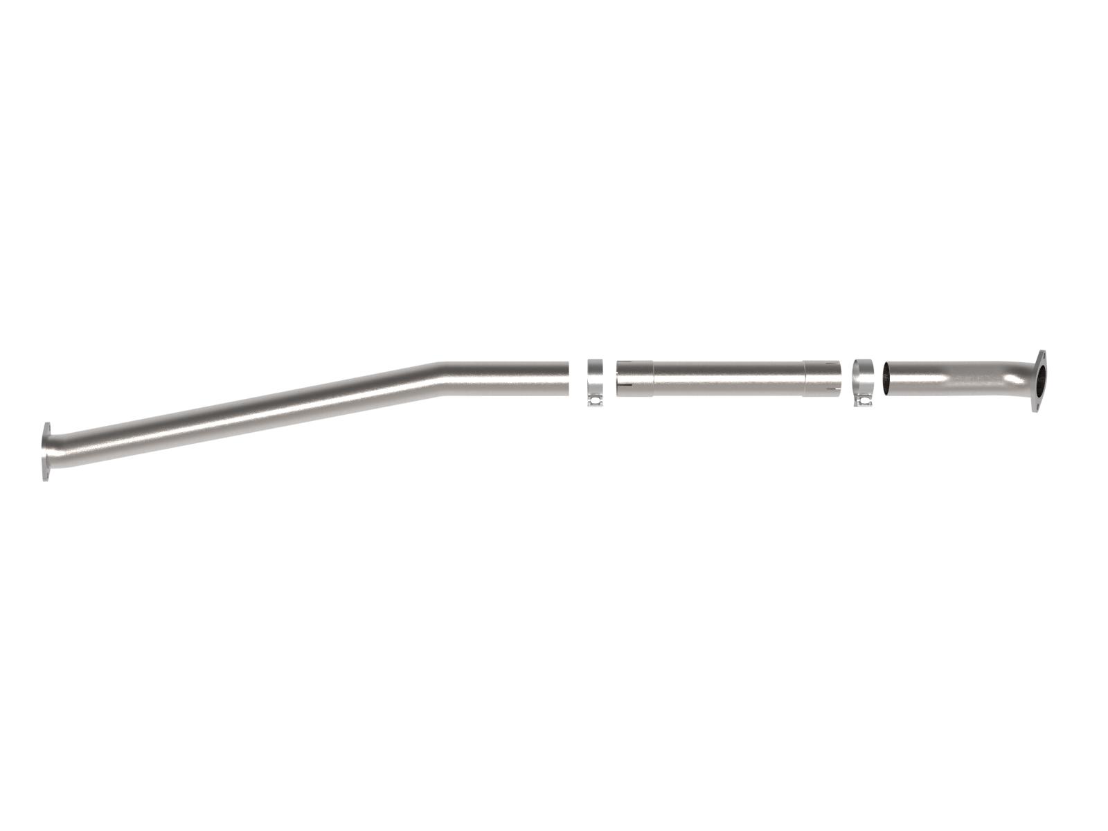 AFE Takeda 3 IN 304 Stainless Steel Mid-Pipe (Hyundai Kona N 22-23 L4-2.0L (t)) - 49-37031