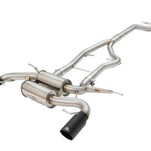 AFE MACH Force-Xp 3 IN to 2-1/2 IN Stainless Steel Cat-Back Exhaust w/ Black Tip (2011-2013 335i, 335i, 335i xDrive, 335i xDrive) - 49-36328-B